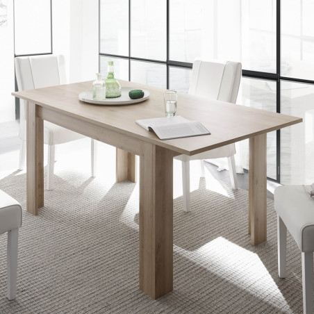 Table repas extensible aspect bois - CADIRA