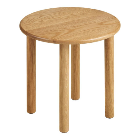 Table d'appoint ronde Ø40 cm en chêne naturel - JOSETTOR