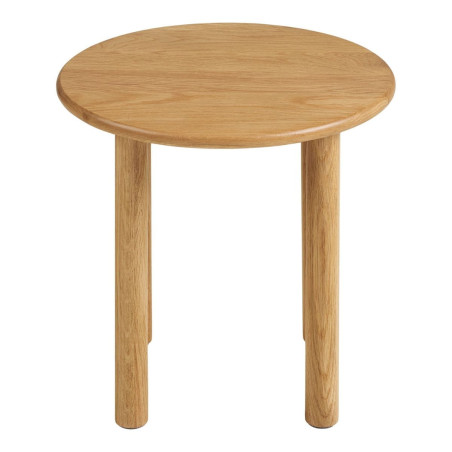 Table d'appoint ronde Ø40 cm en chêne naturel - JOSETTOR
