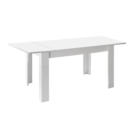 Table repas extensible blanc mat - WESTIA