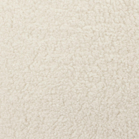 Lot de 4 chaises bois et métal assise bouclettes - KILIO