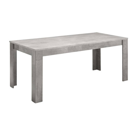 Table Repas Rectangulaire 190cm Laquée Effet Marbre - ALANA