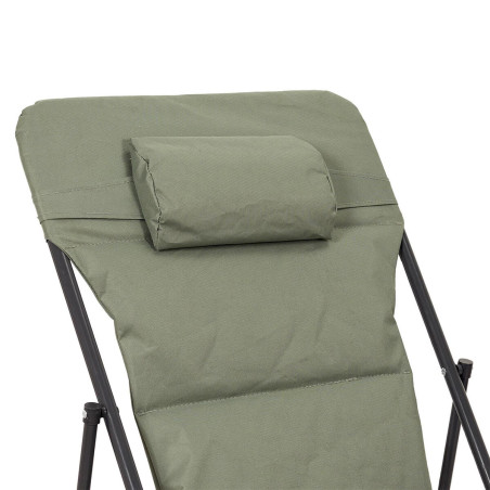 Chilienne avec têtière tissu kaki - MALIO
