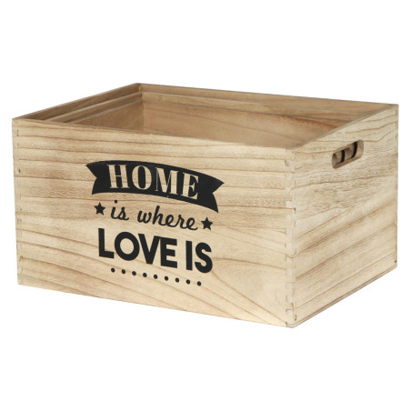 Lot de 3 Cagettes Gigognes Naturelles - HACH