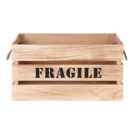 Lot de 2 Cagettes Gigognes Naturelles - KAVEN