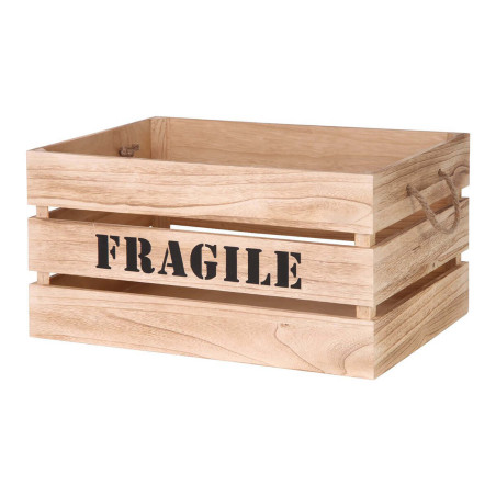 Lot de 2 Cagettes Gigognes Naturelles - KAVEN