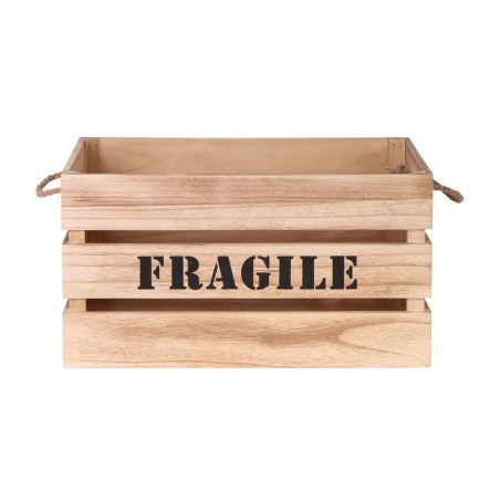 Lot de 2 Cagettes Gigognes Naturelles - KAVEN