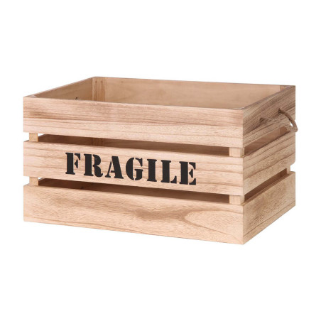 Lot de 2 Cagettes Gigognes Naturelles - KAVEN