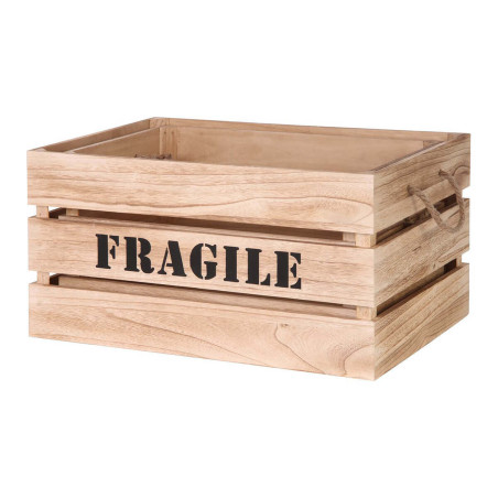 Lot de 2 Cagettes Gigognes Naturelles - KAVEN