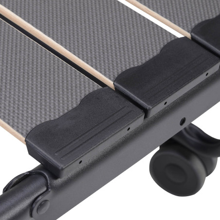 Lit pliant 90x190 cm à roulettes avec matelas - GRANO