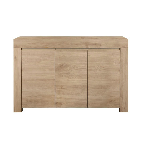 Buffet 3 portes aspect bois finition Cadiz - FIRINA