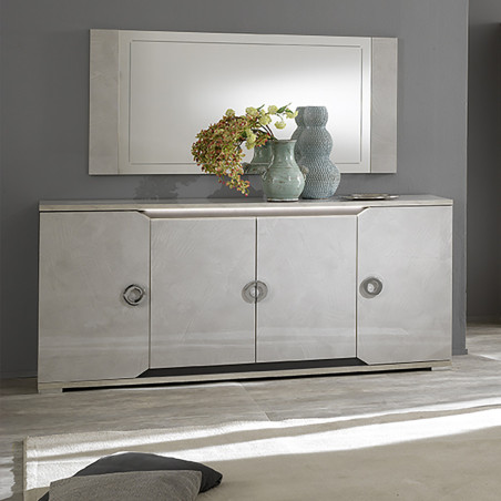 Buffet 4 portes avec LED - BRAVO