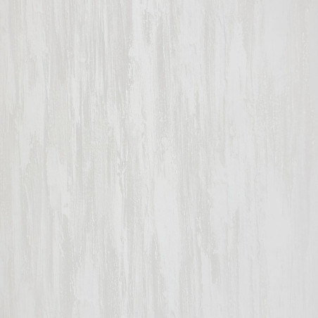 Buffet 3 portes aspect bois finition Mercure façades blanc texturées - OTELIA