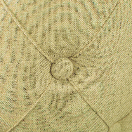 Pouf avec coffre de rangement vert anis - YAREN