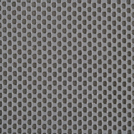Banc coffre pliable en tissu texturé maille 3D noir - DETROY