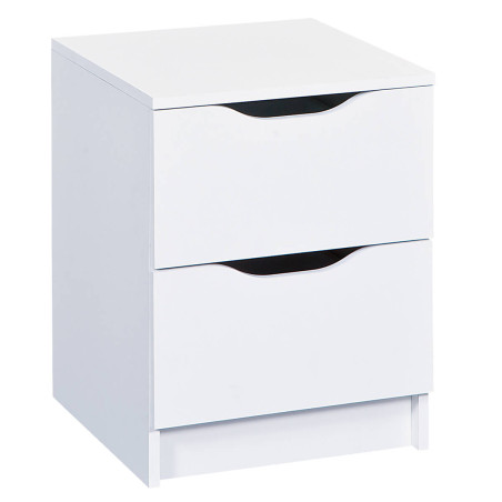 Chevet 2 tiroirs compact - JAREN