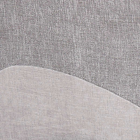 Canapé 2 places fixe tissu maillé ultra doux bicolore gris - AUSTRALOR