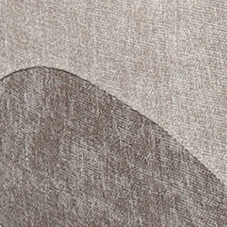 Canapé 2 places fixe tissu maillé ultra doux bicolore beige - AUSTRALOR