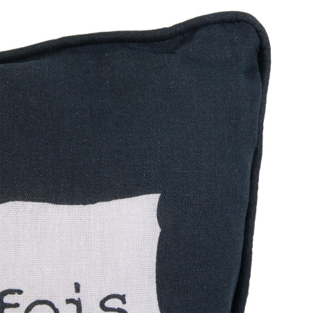 Coussin déhoussable 40x40 cm Belle Journée - FAMIO