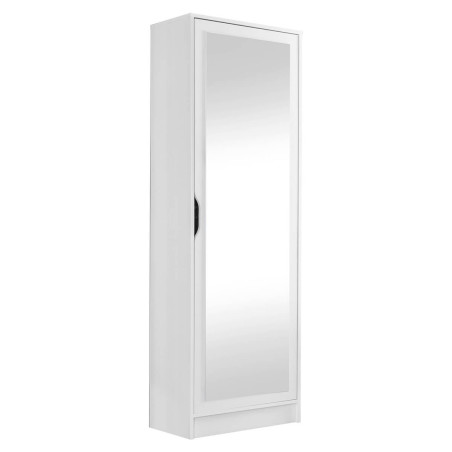 Armoire à chaussures avec miroir et 7 étagères - JENIE