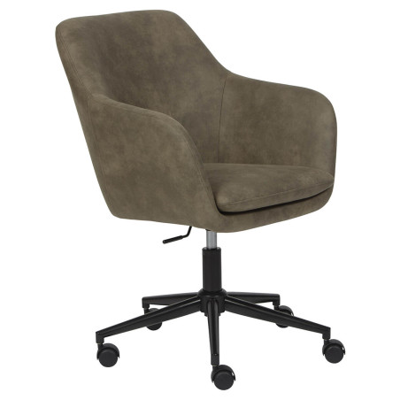 Fauteuil de Bureau à Roulettes Kaki - VALKAARI