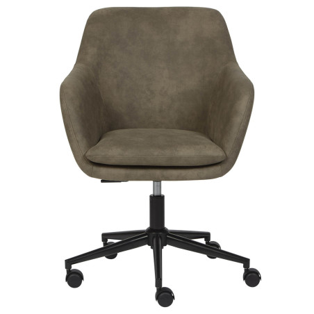 Fauteuil de Bureau à Roulettes Kaki - VALKAARI
