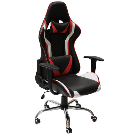 Fauteuil de Bureau avec Piétement Chromé - GAMIO