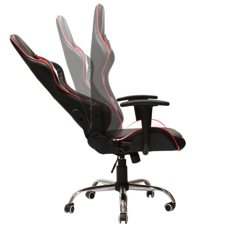 Fauteuil de Bureau avec Piétement Chromé - GAMIO