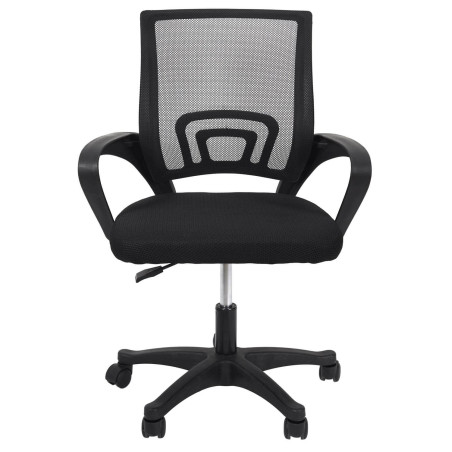Fauteuil de Bureau Noir sur Roulettes Mesh - WALTO