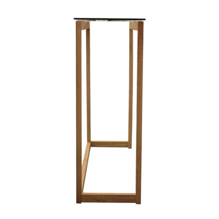 Console rectangulaire plateau verre - VARENI