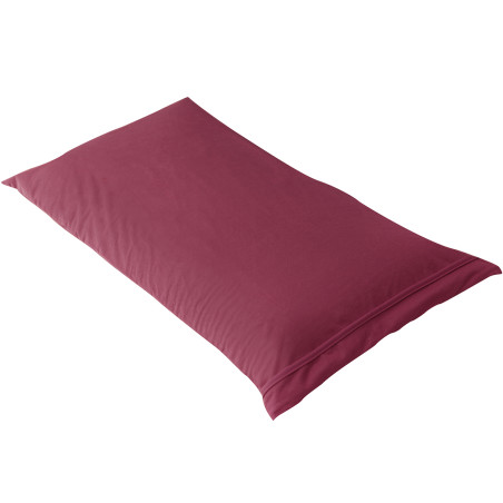 Taie d'Oreiller 60x60cm Bordeaux Imperméable et Respirante - FAVEN