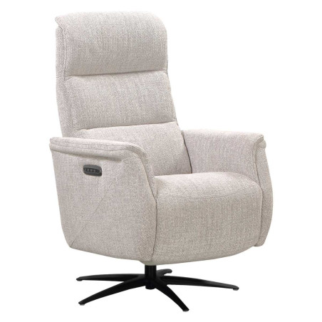 Fauteuil relax électrique pivotant tri-moteur réglable en hauteur - JOHNYOR
