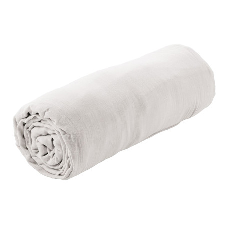 Drap Housse 140x190cm Gaze de Coton Chantilly - OUREO