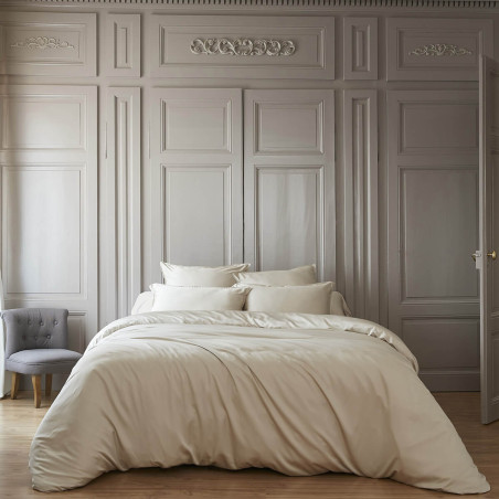 Drap housse 160x200 cm 100 % viscose de bambou Pampa - ALAE