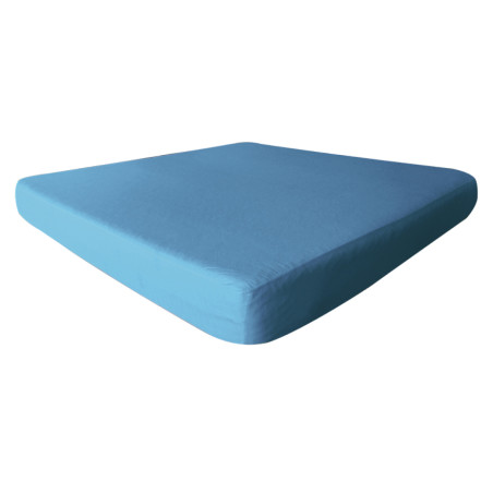 Drap Housse 80x190cm Turquoise Imperméable Respirant - FAVEN