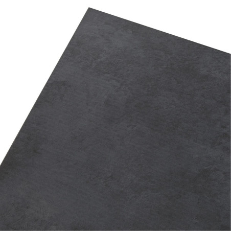 Buffet 4 portes 3 tiroirs chêne artisan et noir graphite - BALTY