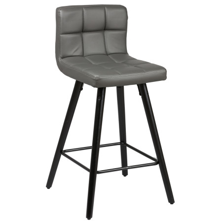 Lot de 2 Tabourets Gris - SORIN